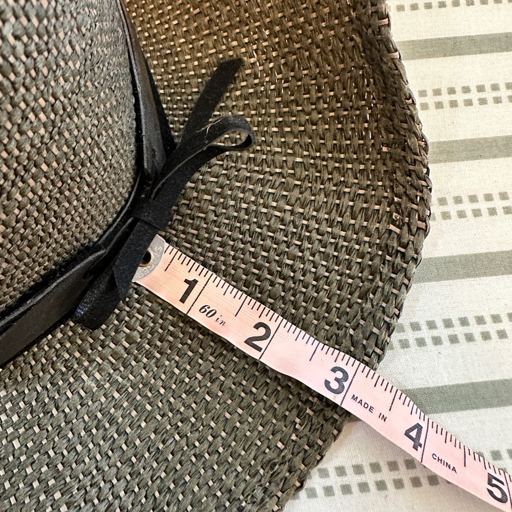 Dark Grey/Black Western Style Hat with Black Decorative Band - Picture 5 of 8